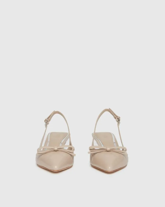 Heels and Wedges Women PAIGE Mylah Pump 8211 Light Tan Leather Heels and Wedges Women PAIGE Mylah Pump 8211 Light Tan Leather