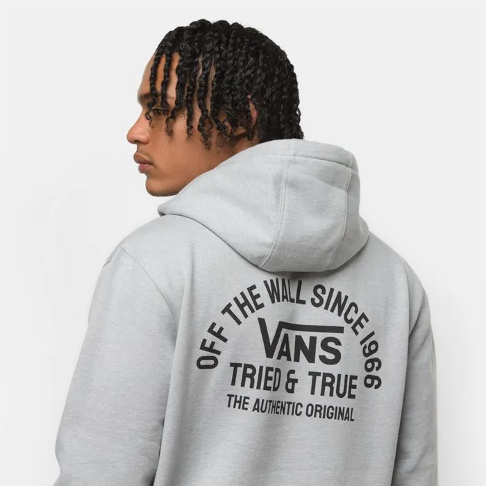 Hoodies and Jackets Men Vans Authentic OG Pullover Cement Heather