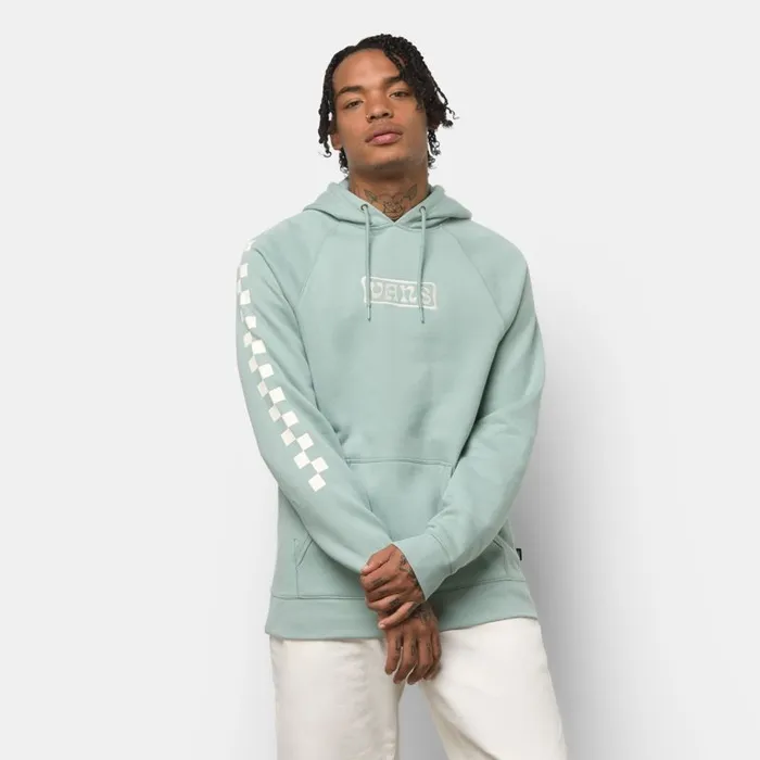 Hoodies and Jackets Men Vans Versa Pullover Hoodie Blue Surf