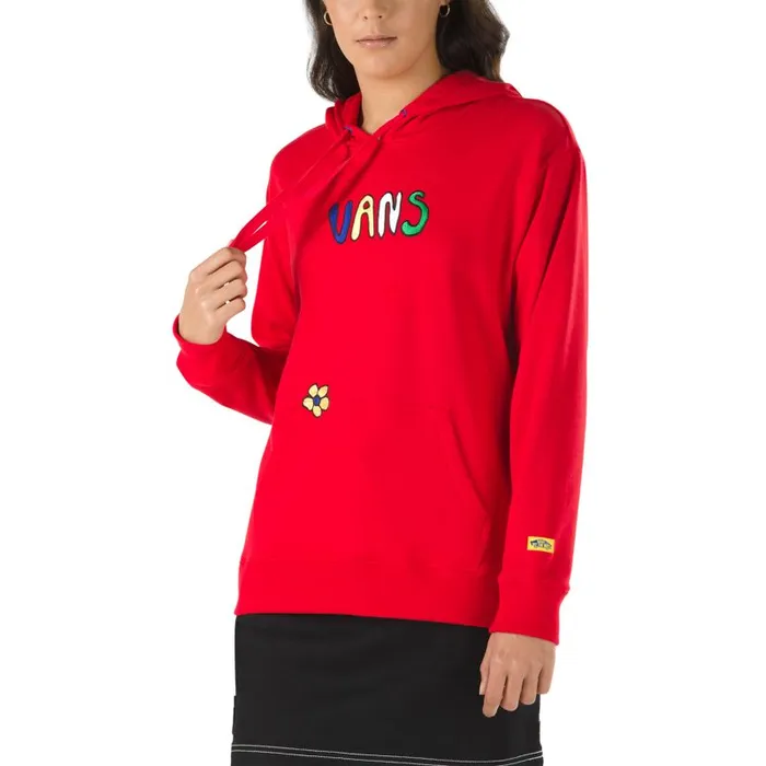 Hoodies and Jackets Women Vans Brighton Boyfriend Hoodie Racing Red