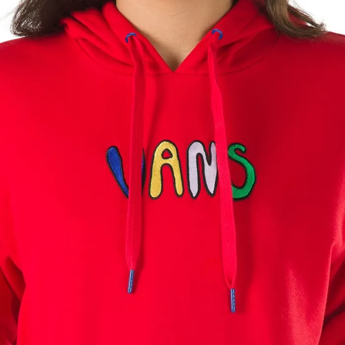 Hoodies and Jackets Women Vans Brighton Boyfriend Hoodie Racing Red Hoodies and Jackets Women Vans Brighton Boyfriend Hoodie Racing Red