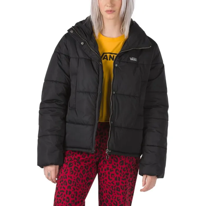 Hoodies and Jackets Women Vans Galatic Spiral Puffer MTE Jacket Black Hoodies and Jackets Women Vans Galatic Spiral Puffer MTE Jacket Black