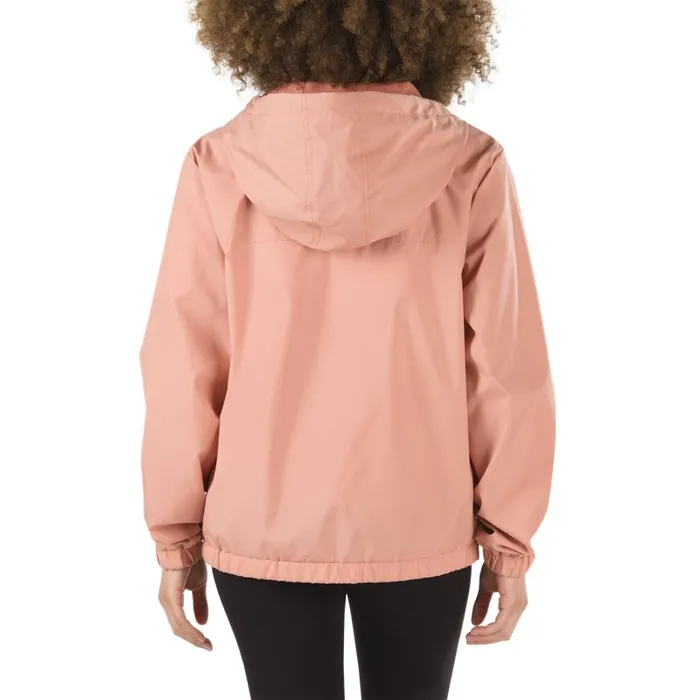 Hoodies and Jackets Women Vans Kastle Easy Box Windbreaker Jacket Rose Dawn Hoodies and Jackets Women Vans Kastle Easy Box Windbreaker Jacket Rose Dawn