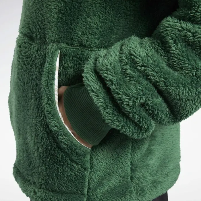 Hoodies and Sweatshirts Mens Reebok Classics Winter Escape Hoodie Utility Green