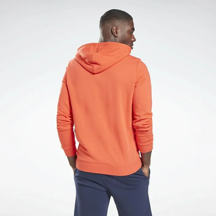 Hoodies and Sweatshirts Mens Reebok Identity Big Logo Hoodie Dynamic Red