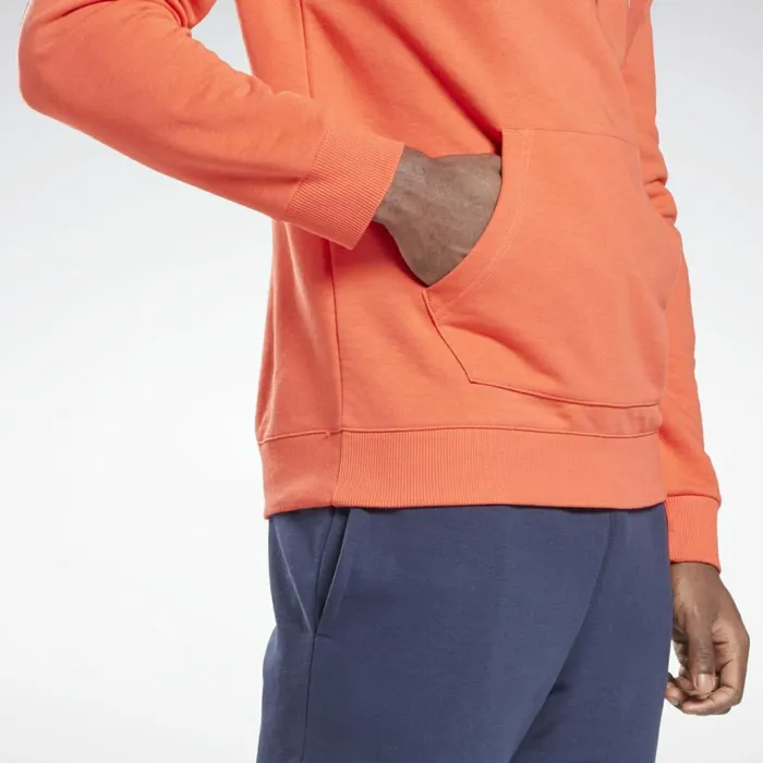 Hoodies and Sweatshirts Mens Reebok Identity Big Logo Hoodie Dynamic Red