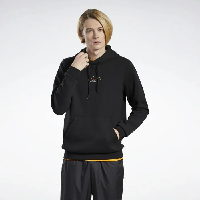 Hoodies and Sweatshirts MensWomens Reebok Tom And Jerry Hoodie Black