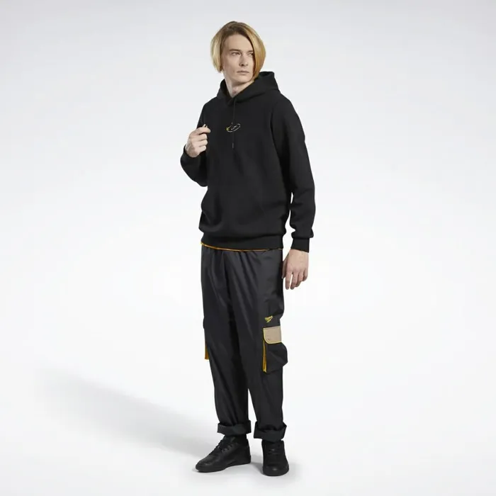 Hoodies and Sweatshirts MensWomens Reebok Tom And Jerry Hoodie Black