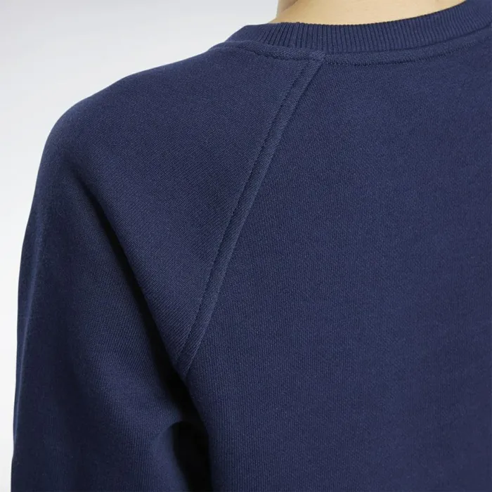 Hoodies and Sweatshirts Womens Reebok Classics Big Vector Crew Sweatshirt Vector Navy