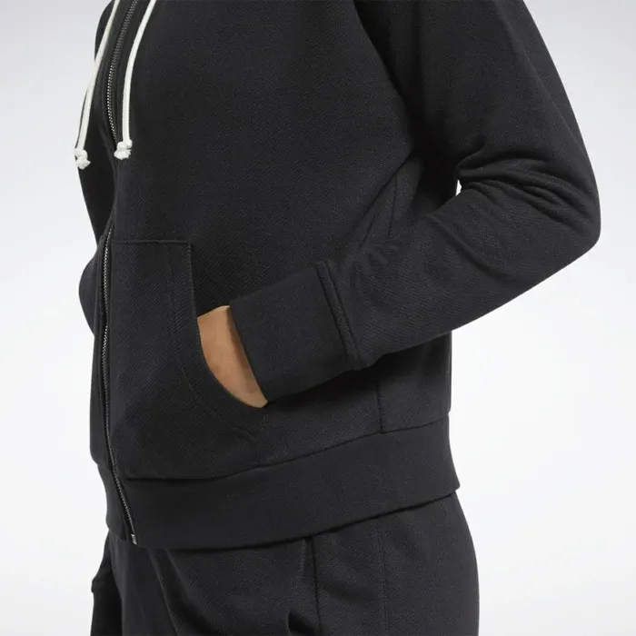 Hoodies and Sweatshirts Womens Reebok Training Essentials Logo Hoodie Black