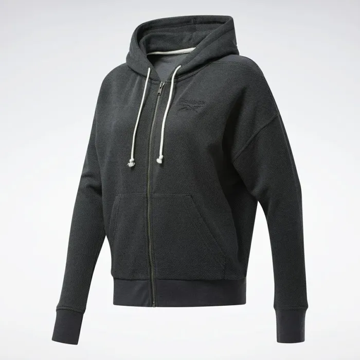 Hoodies and Sweatshirts Womens Reebok Training Essentials Logo Hoodie Black