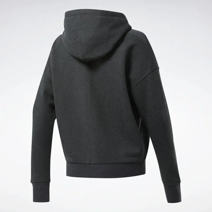 Hoodies and Sweatshirts Womens Reebok Training Essentials Logo Hoodie Black