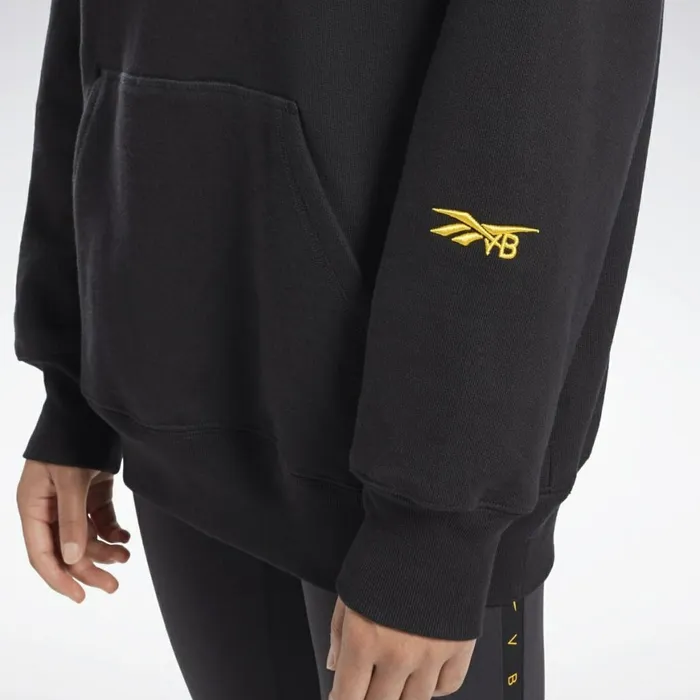 Hoodies and Sweatshirts Womens Reebok VB Hoodie Black