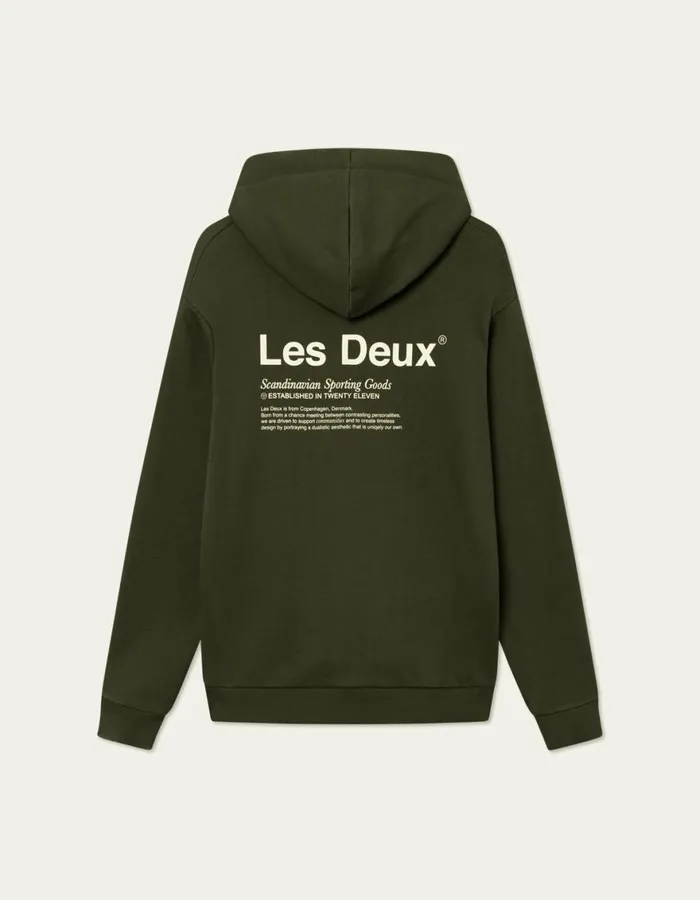 HoodiesSweatshirts Men Les Deux Brody Hoodie 20 8211 RosinIvory