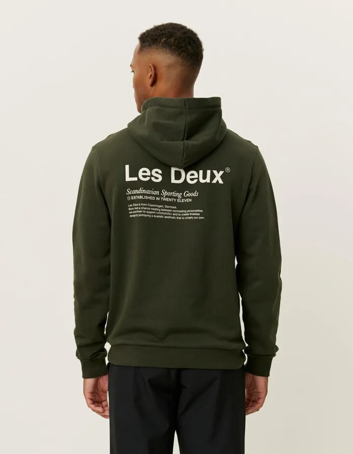 HoodiesSweatshirts Men Les Deux Brody Hoodie 20 8211 RosinIvory