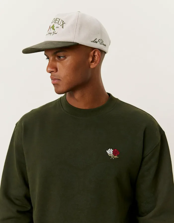 HoodiesSweatshirts Men Les Deux Clyde AOP Sweatshirt 8211 Rosin
