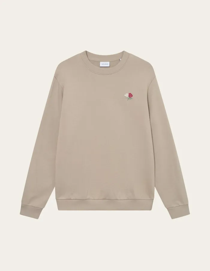 HoodiesSweatshirts Men Les Deux Clyde Sweatshirt 8211 Dark Sand