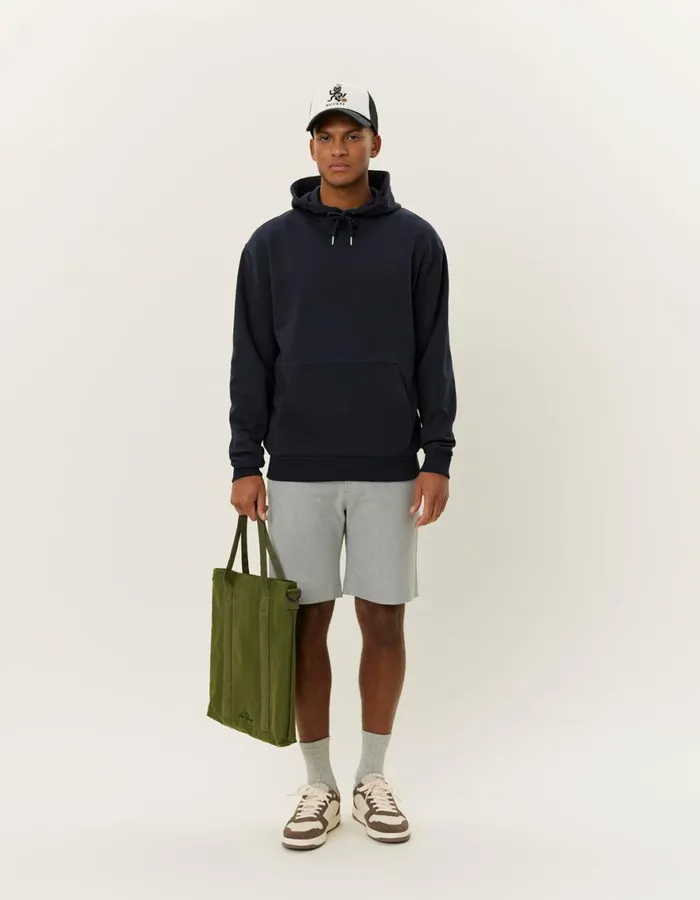HoodiesSweatshirts Men Les Deux Crew Hoodie 8211 Dark Navy