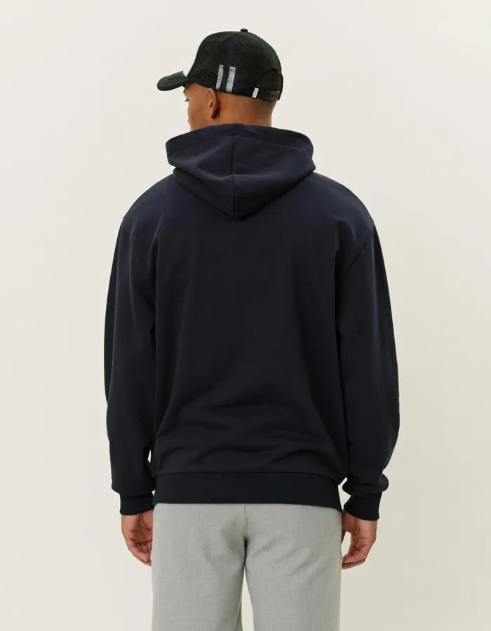 HoodiesSweatshirts Men Les Deux Crew Hoodie 8211 Dark Navy