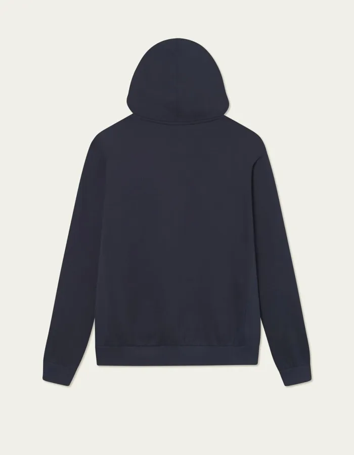 HoodiesSweatshirts Men Les Deux Dexter Hoodie 8211 Dark Navy