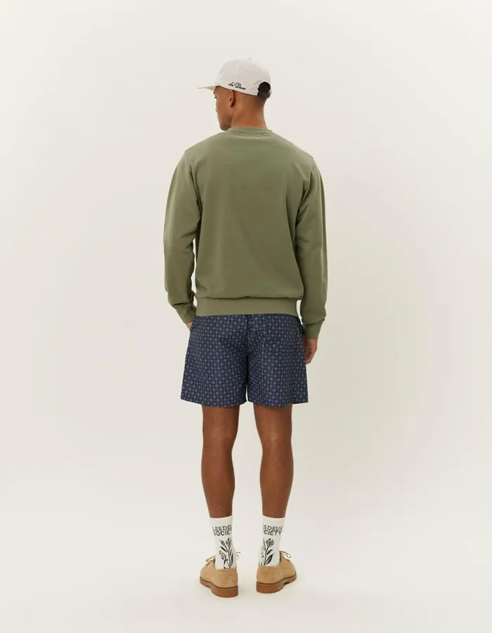 HoodiesSweatshirts Men Les Deux Dexter Sweatshirt 8211 Lichen Green