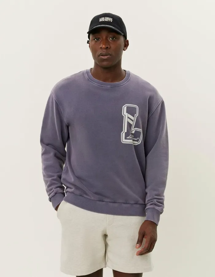 HoodiesSweatshirts Men Les Deux Libert Sweatshirt 8211 Graystone