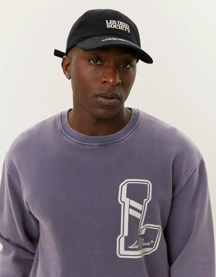 HoodiesSweatshirts Men Les Deux Libert Sweatshirt 8211 Graystone