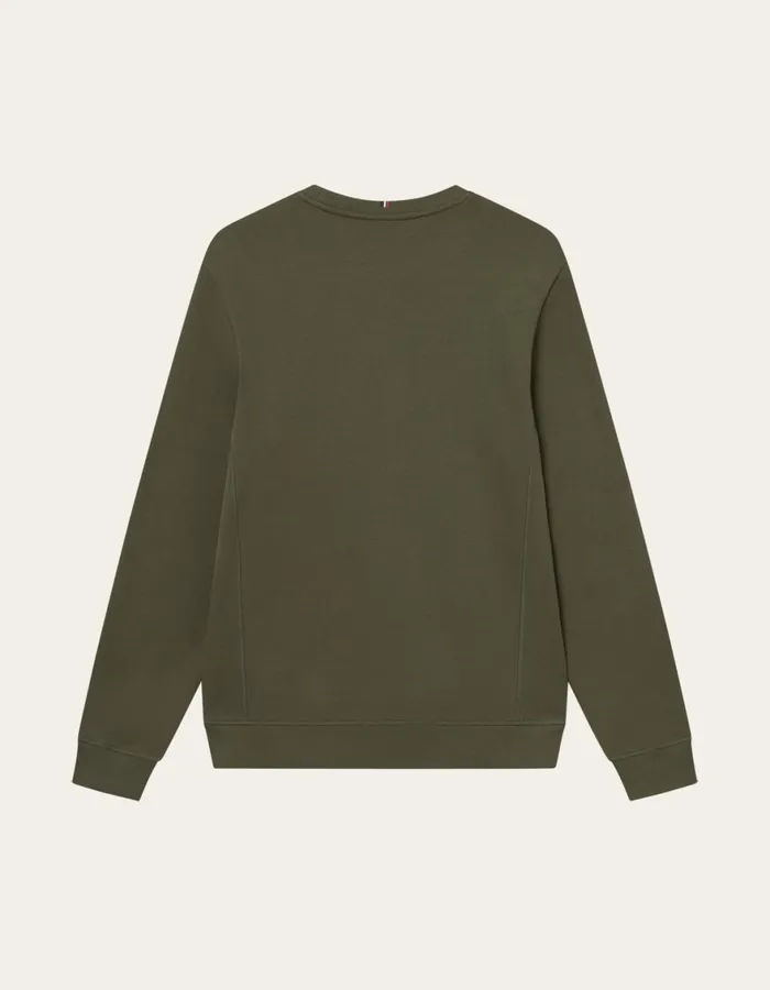 HoodiesSweatshirts Men Les Deux Piece Sweatshirt 8211 Olive NightIvory