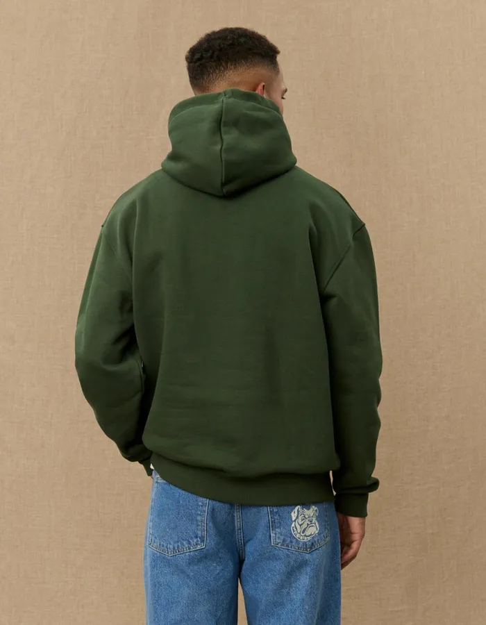 HoodiesSweatshirts Men Les Deux Yale Hoodie 8211 Duffel Bag GreenBlack
