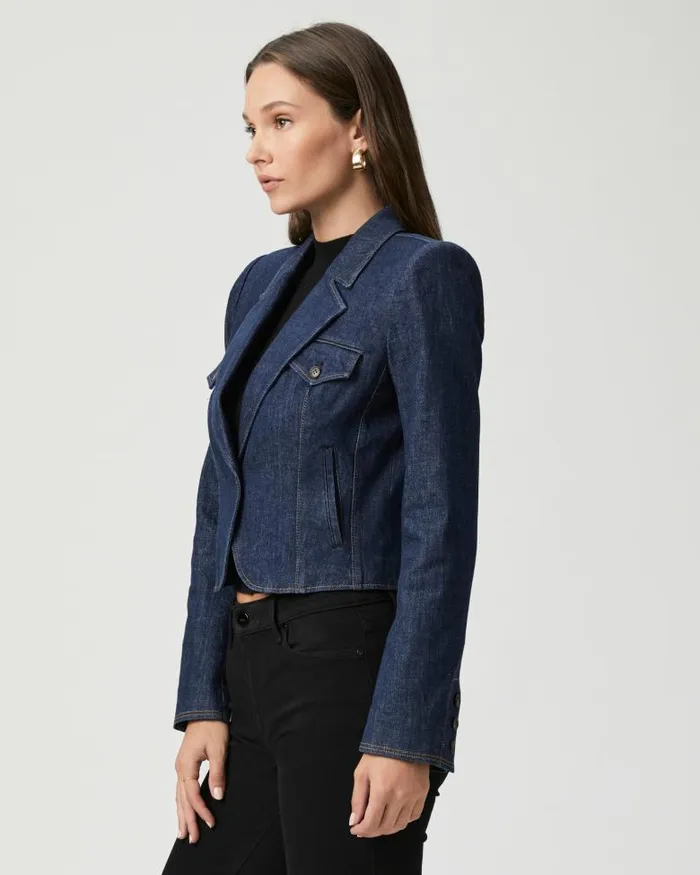 Jackets and Coats Women PAIGE Betania Denim Blazer 8211 Magdalena Jackets and Coats Women PAIGE Betania Denim Blazer 8211 Magdalena