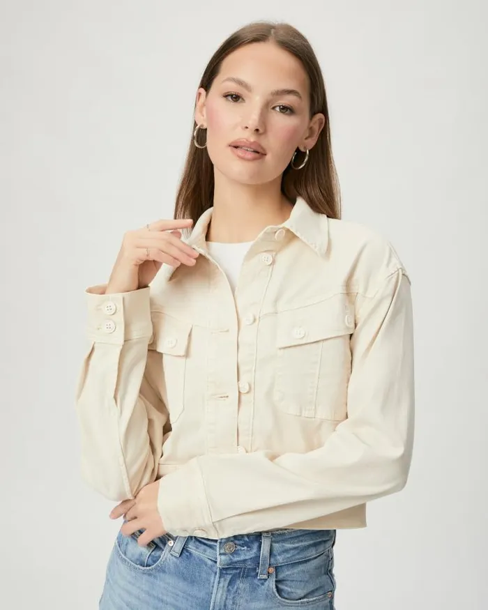 Jackets and Coats Women PAIGE Cerra Jacket 8211 Vintage Quartz Sand