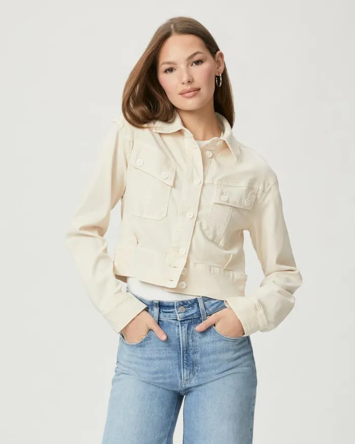 Jackets and Coats Women PAIGE Cerra Jacket 8211 Vintage Quartz Sand Jackets and Coats Women PAIGE Cerra Jacket 8211 Vintage Quartz Sand