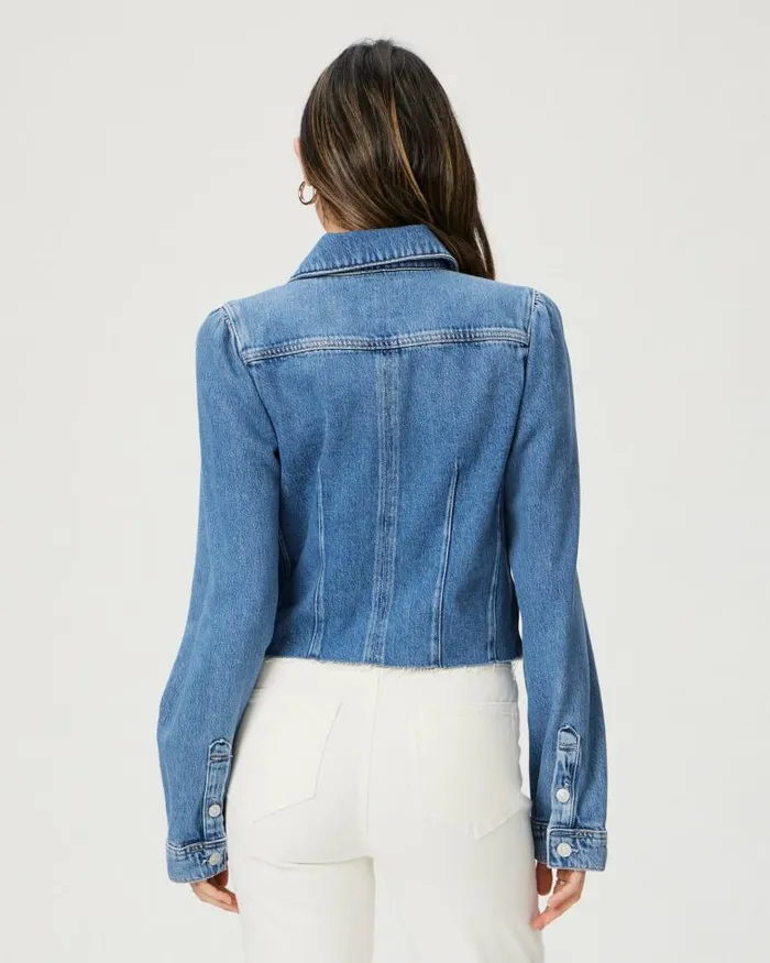 Jackets and Coats Women PAIGE Cropped Pacey Denim Jacket 8211 Selah Jackets and Coats Women PAIGE Cropped Pacey Denim Jacket 8211 Selah