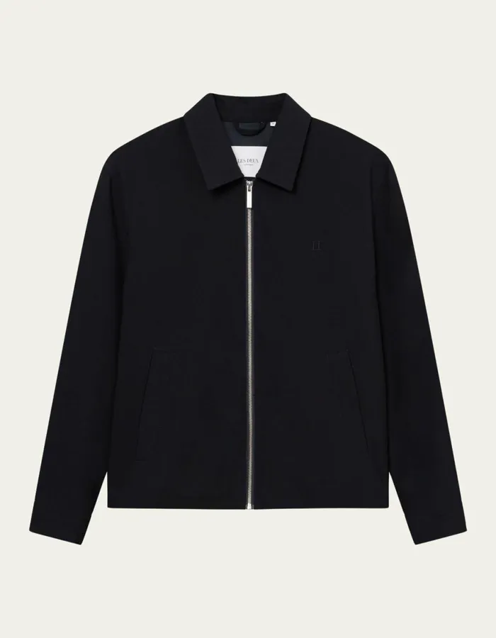 JacketsCoats Men Les Deux Como Coach Jacket 8211 Navy
