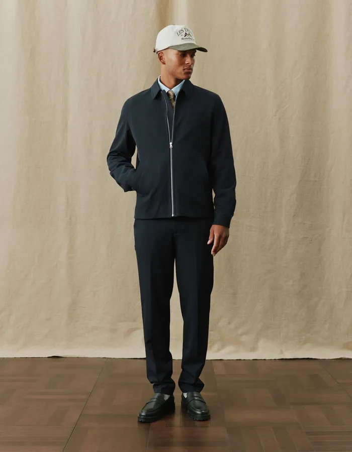 JacketsCoats Men Les Deux Como Coach Jacket 8211 Navy