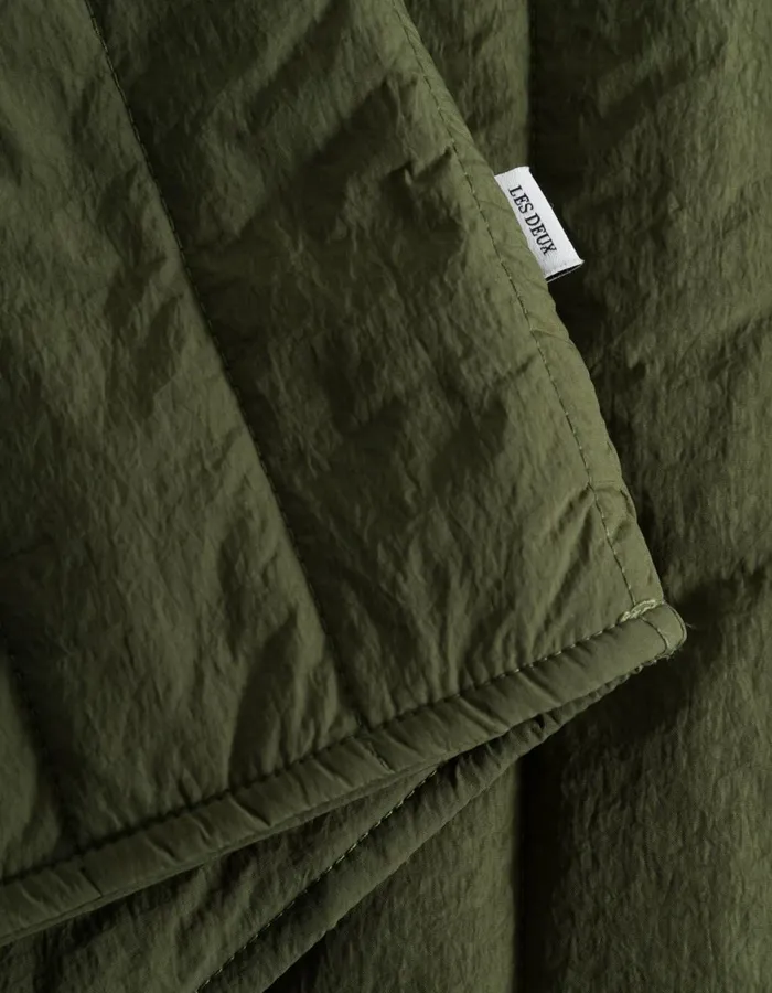 JacketsCoats Men Les Deux Martin Vest 8211 Chive Green