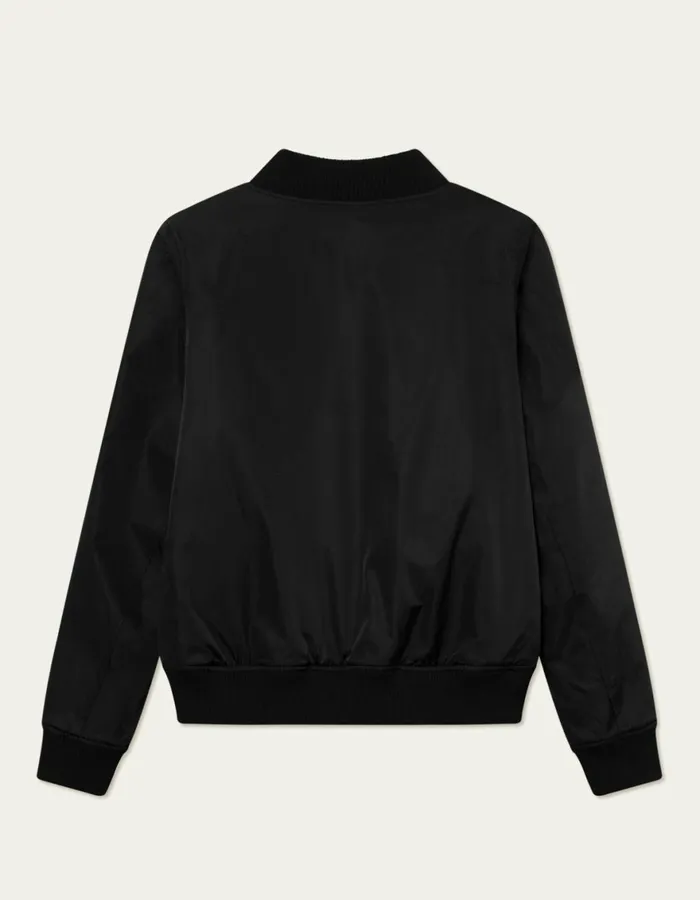 JacketsCoats Men Les Deux Neo Varsity Bomber Jacket 8211 BlackBlack