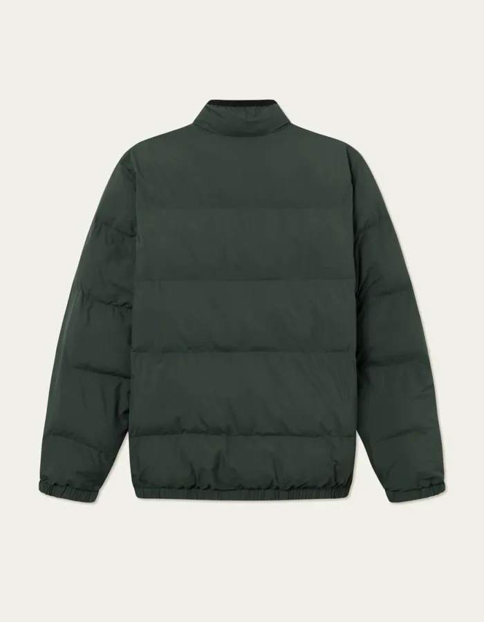 JacketsCoats Men Les Deux Newport Padded Jacket 8211 Pine Green