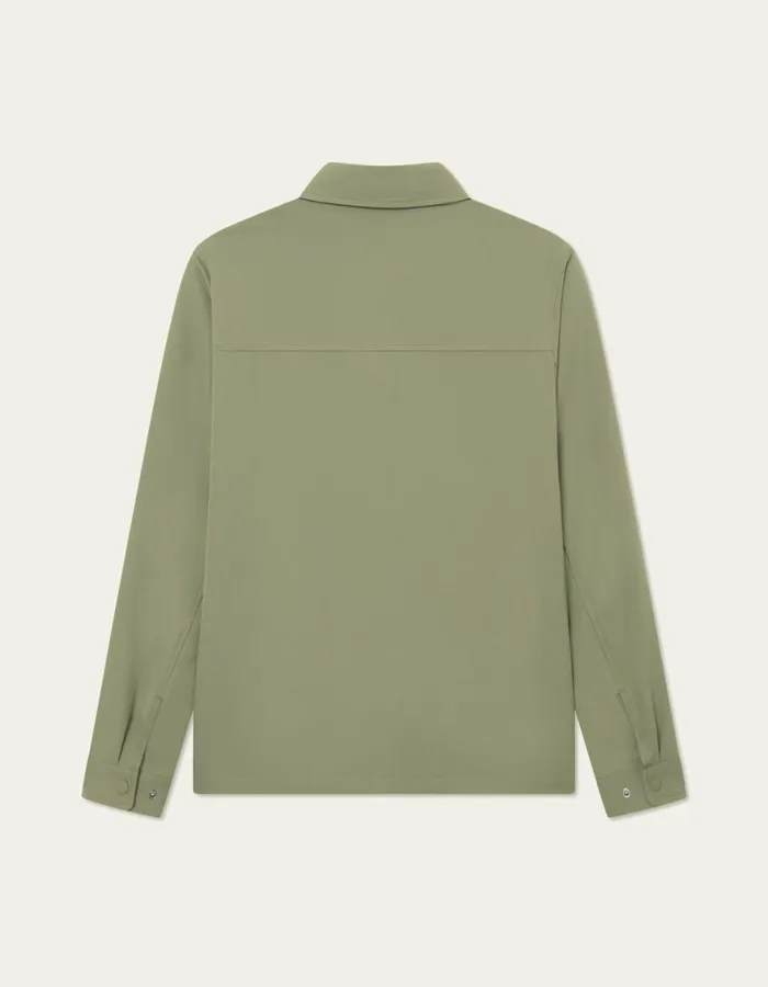 JacketsCoats Men Les Deux Sebastian Tech Jacket 8211 Lichen Green
