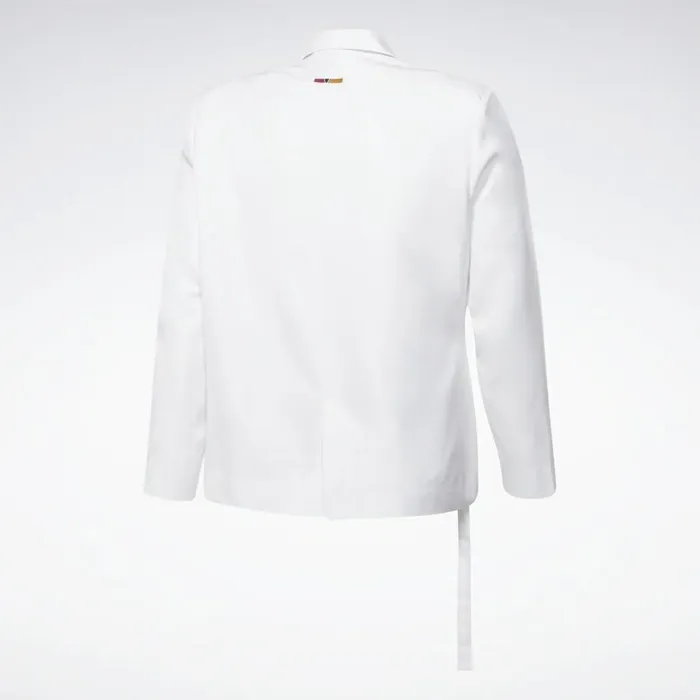 Jackets MensWomens Reebok By Pyer Moss Wrap Blazer White