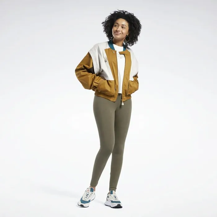 Jackets Womens Reebok Classics Archive ZipUp Jacket Sepia