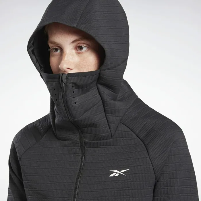 Jackets Womens Reebok Thermowarm Deltapeak Performance Jacket Black