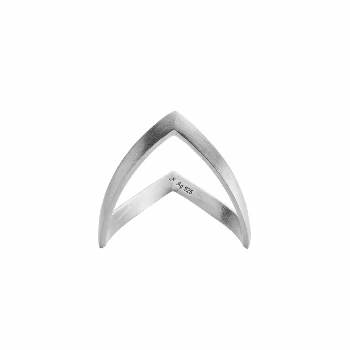 Jane Knig Silver Rings Women V Ring