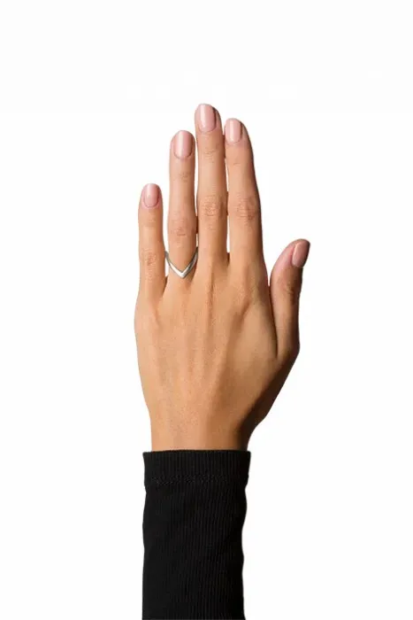 Jane Knig Silver Rings Women V Ring