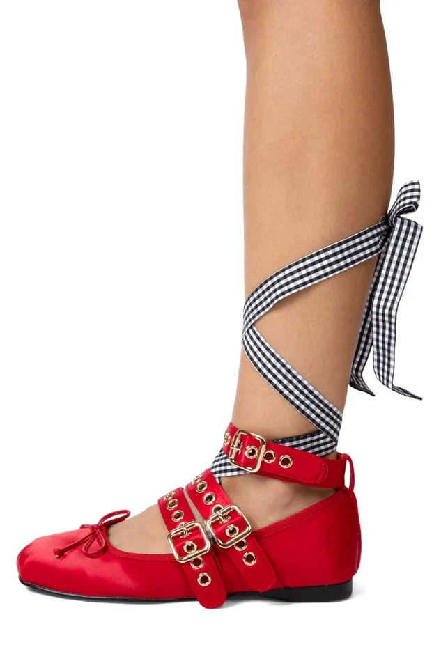 Jeffrey Campbell BALLOTTE Zebra Black Patent Silver Women Ballet Flats