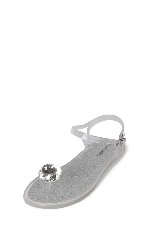Jeffrey Campbell BEACHGLOW Silver Women Flat