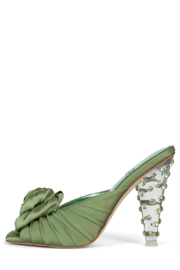 Jeffrey Campbell BLOSSOMED Pink Satin Pink Women Pump