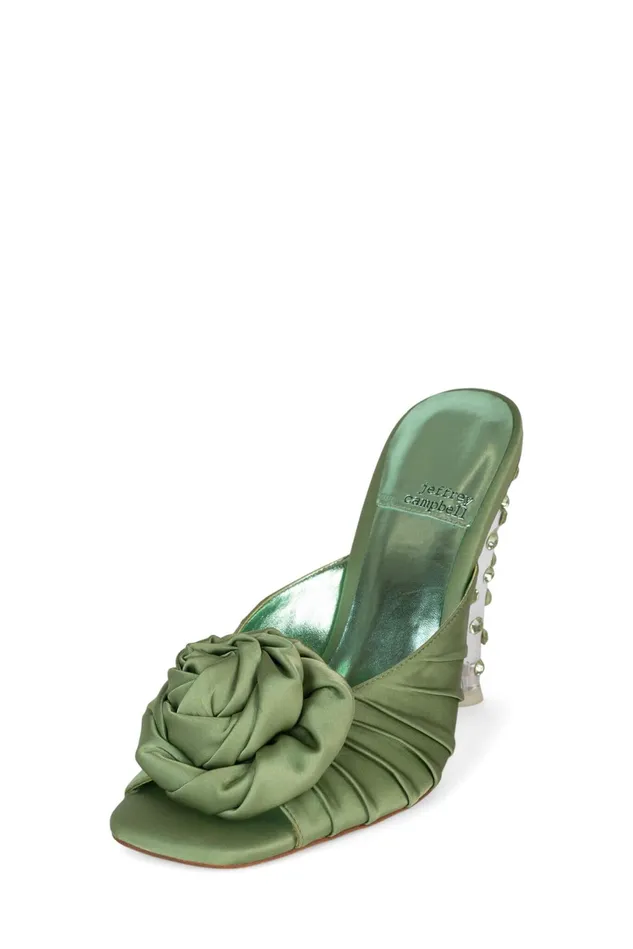 Jeffrey Campbell BLOSSOMED Pink Satin Pink Women Pump