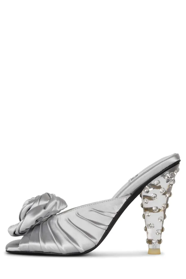 Jeffrey Campbell BLOSSOMED Pink Satin Pink Women Pump