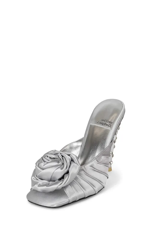 Jeffrey Campbell BLOSSOMED Pink Satin Pink Women Pump
